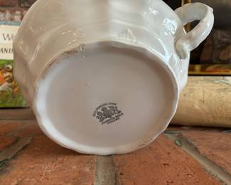 Royal Ironstone China Johnson Bros. Chamber Pot