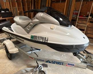 2000 Yamaha Wave Runner Jet Ski with Trailer