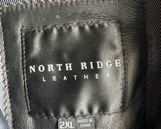 North Ridge Men’s Genuine Leather – Size 2XL