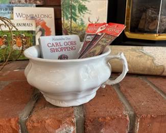 Royal Ironstone China Johnson Bros. Chamber Pot