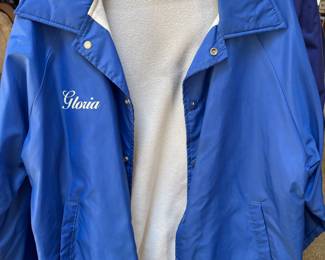 Hartell Blue Bomber Jacket
