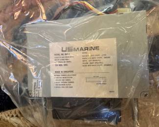 US Marine AM/FM Cassette Stereo Radio – Model No. Bay-1