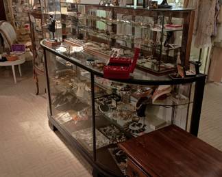 Two display cabinetd