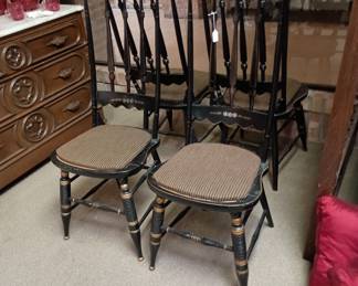 Set of four chairs