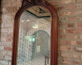 Arched mirror antique