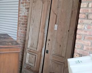 Very tall doors