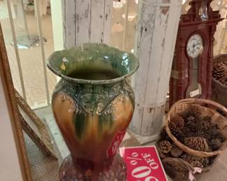Art pottery umbrella holder/stand