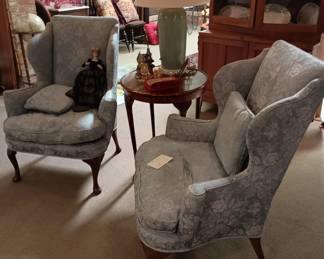 Wing back chairs