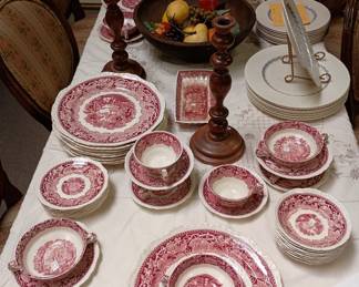 Mason Vista Red dishware