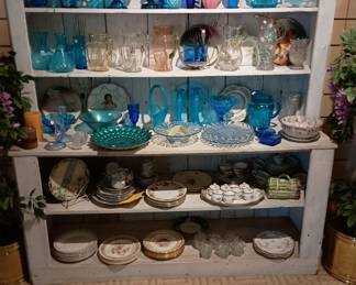 Blue glass