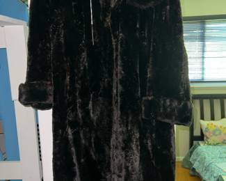 Sheared Bever Fur Coat