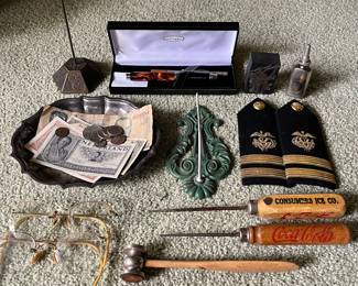 Sampling of the interesting assortment of small to be sold.