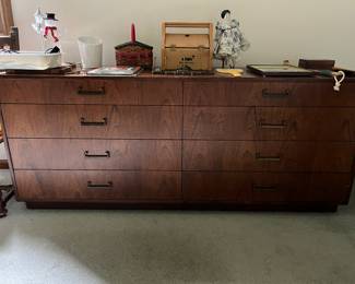Mid-century modern dresser by Founders Furniture.