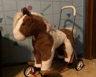 Push Along Horse Baby Rocker