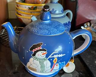 S'mores The Merrier Teapot By Sandi Gore Evans