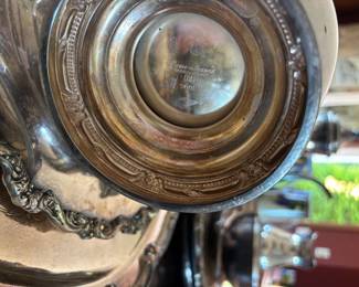 1847 Roger Bros "Remembrance" Teapots