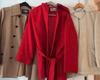 Vintage Womens Wool CoatsMackintosh Peacoat,Pendleton Knockabouts, Mackintosh Eskimo