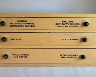 Vintage Manicure Box