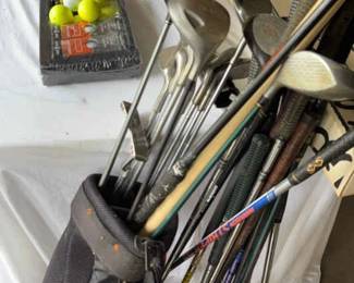 Titleist Driver, Woods Goofballs Taylor made, Prolite More