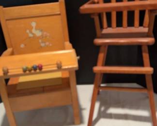 Childrens Potty Seating And Doll Furniture