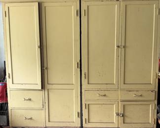 General Store Wood Cabinets With Contents 2A