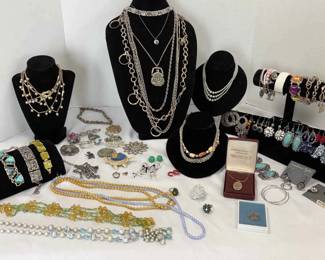Silver Tone Costume Jewelry
