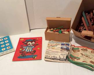 Tinkertoy, Lincoln Logs, Puzzles