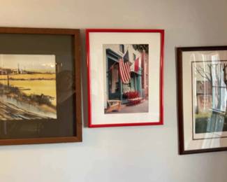 Signed Prints Williams 67, Diane Knight, Wayne Cooper
