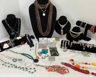 Silver Tone Costume Jewelry