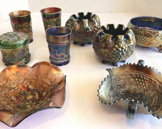Carnival Glass Iridescent