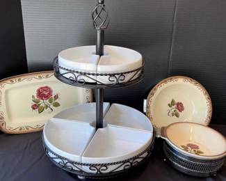 Vintage Mellox Poppy Provencial Collection