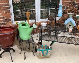 Wrought Iron Plant Stands More