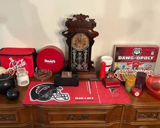 Assorted UGA, Atlanta Falcons, Coca-Cola and Decor Items