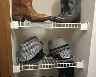 Western Boots, Vintage Hats and Shoes