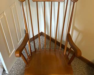 Vintage Wooden Rocking Chair
