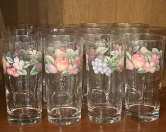 Noritake "Market Day" China and Glassware Set