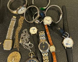 Pocket Watches and Wrist Watches