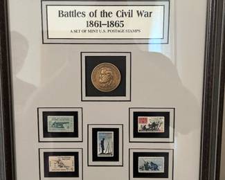 1861 - 1865 Uncirculated Civil War Postage Stamps