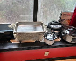 Crockpots and Serving Dishes