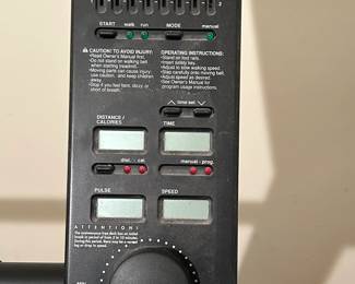 Treadmill Display Control