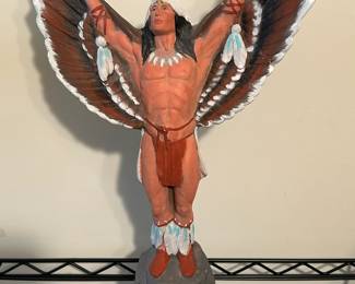 Native American Eagle Dancer Statue