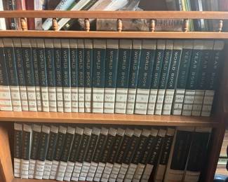 World Book Year books and encyclopedia in immaculate condition