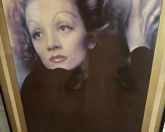 Marlene Dietrich Framed Poster