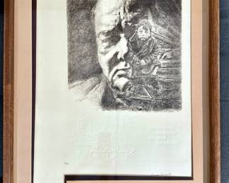 Churchill - Signed by Sara Churchill and the Artist