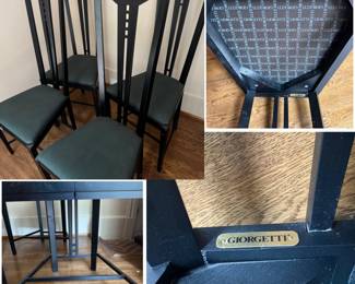 Collage Giorgetti Chairs