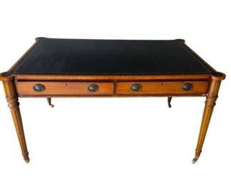 Leather Top Gillows Desk