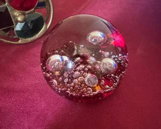 Selkirk Glass Weight