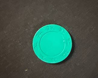 vintage poker chips unicorn mold