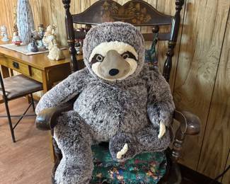 Jumbo stuffed sloth