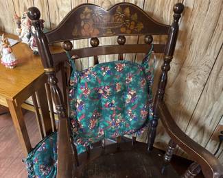 Wooden Rocking Chair